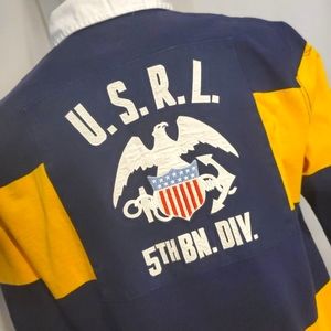 NWT Ralph Lauren Eagle Patch Polo Rugby